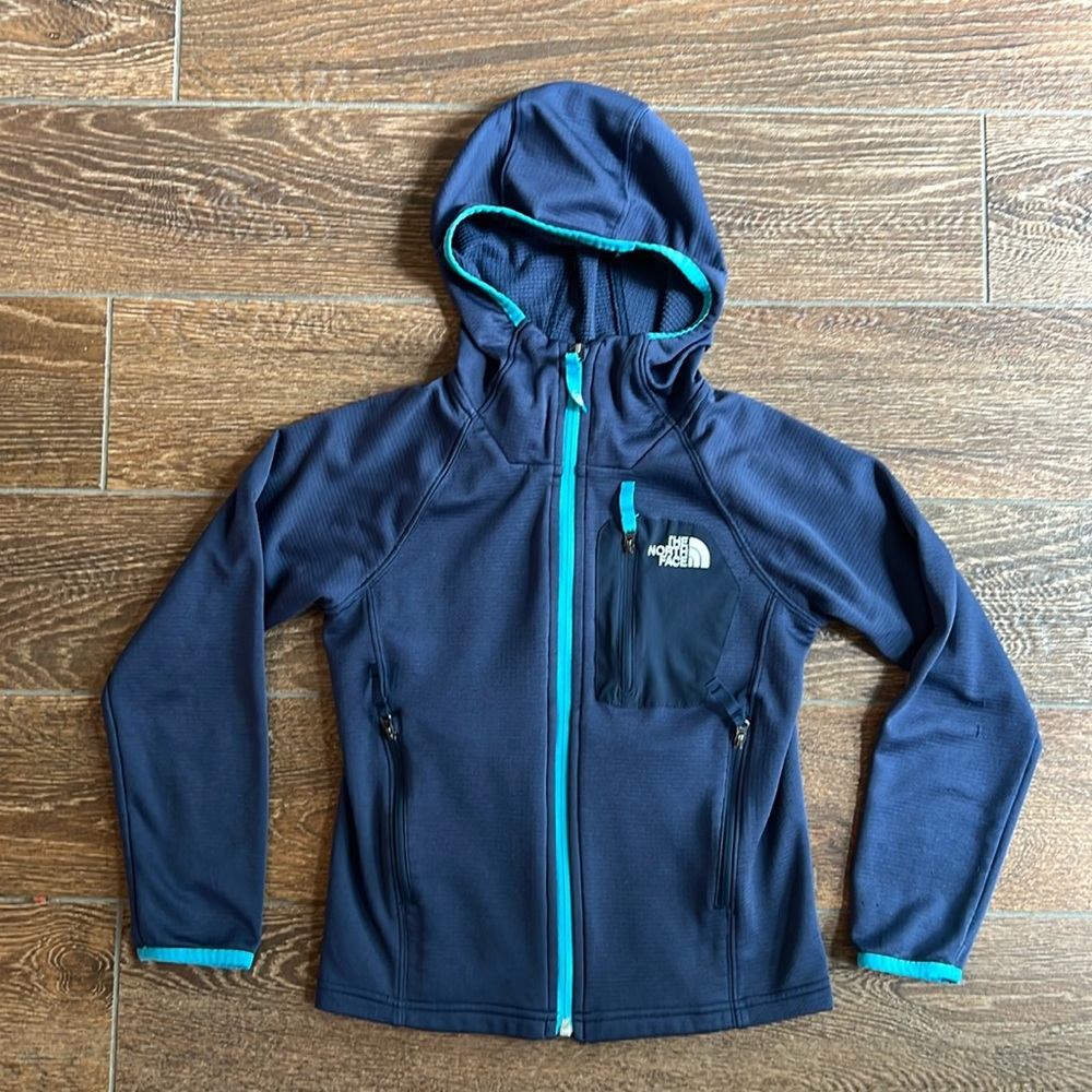 The North Face - Boys Zip Up Hoodie - Size S (7/8)